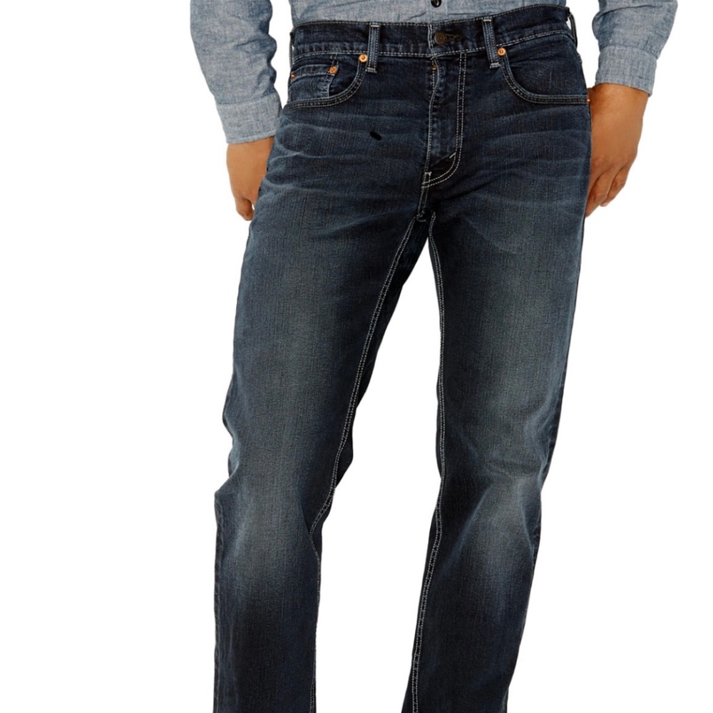 LEVIS 559 Mens Relaxed Straight Fit Levis Blue Jeans Size 40"X 32' Denim